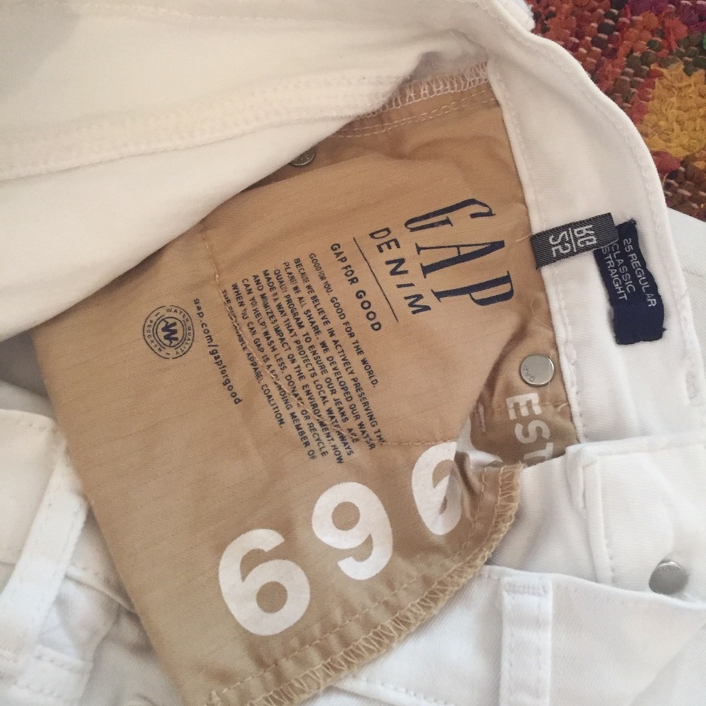 Gap White Jeans - image 2